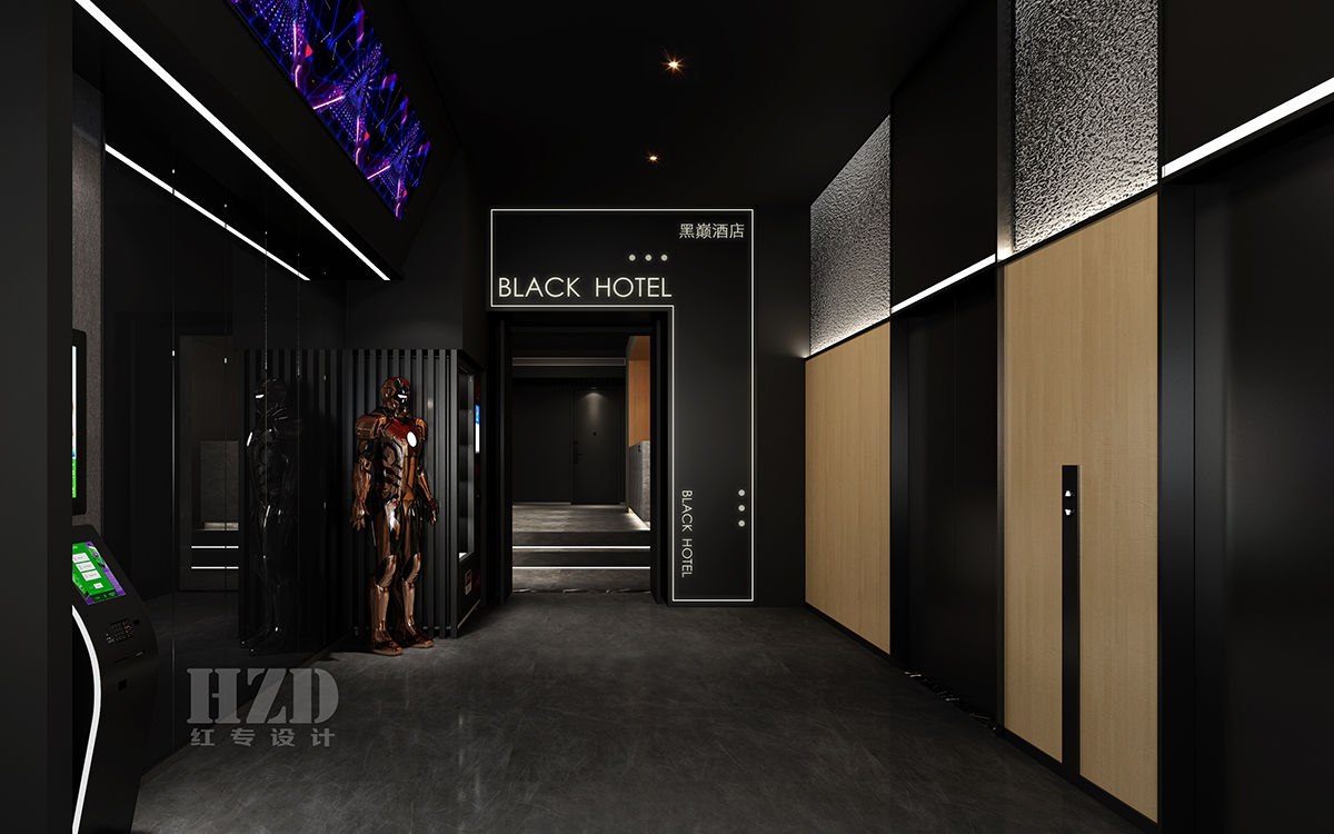 成都Black Hotel 黑巔酒店-{stl:channel